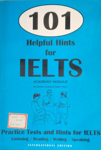 Image of 101 Helpful Hints For IELTS Academic Module