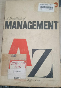 Image of A Handbook Of Management