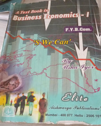 Image of A Text Book In Business Economics -II (FY BCOM)