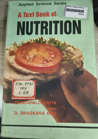 Image of A text book of Nutrient