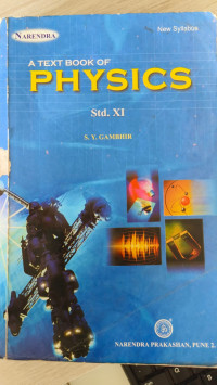 Image of A Text Book Of physics Std-XI