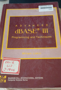 Image of Advanced dBase 3  Programming Techniques