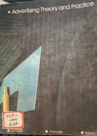 Image of Advertising Theory & Practice