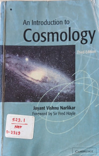 Image of An introduction to cosmology .