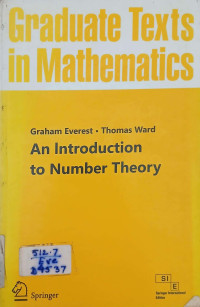 Image of An Introduction to Number Theory