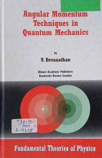 Image of Angular Momentum Techniques In quantum Mechanics