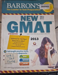 Image of Barron`s GMAT