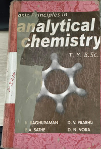 Image of Basic principles in analytical chemistry : TYBSc