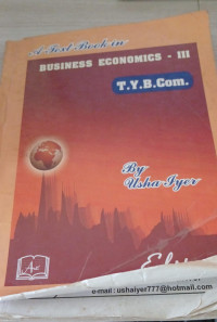 Image of Business Economics-III