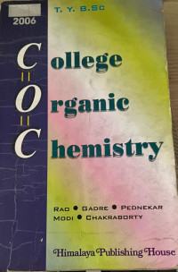 Image of College Organic Chemistry