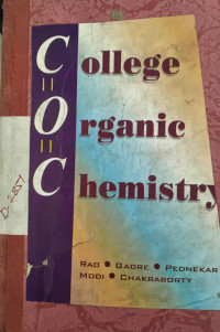 Image of College Organic Chemistry For T.Y.B.Sc