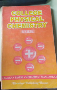 Image of College Physical Chemistry : SYBsc