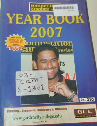 Image of Competition Success Review Yearbook 2007