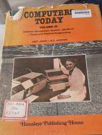 Image of Computers Today Volume 3