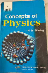 Image of Concept Of Physics For Std - XI