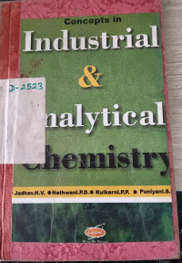 Image of Concepts in industrial and analytical chemistry : S.Y. B Sc