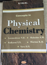Image of Concepts in physical chemistry : SY Bsc