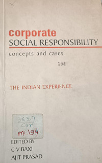 Image of Corporate Social Responsibility Concepts And Cases