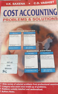 Image of Cost Accounting Problems & Solutions