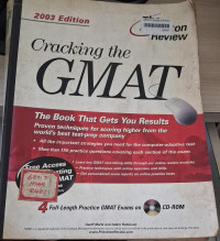 Image of Cracking The GMAT