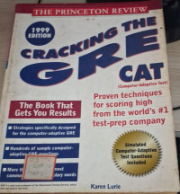 Image of Cracking the GRE-CAT