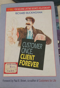 Image of Customer Once ,Client Forever