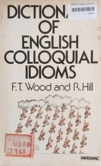 Image of Dictionary Of English Colloquial Idioms