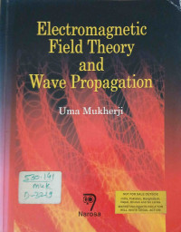 Image of Electromagnetic field theory and wave propagation
