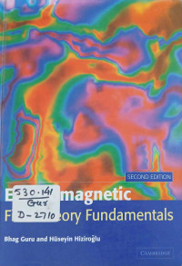 Image of Electromagnetic field theory funadamentals .