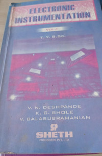 Image of Electronic Instrumentation Vol I : TYBsc