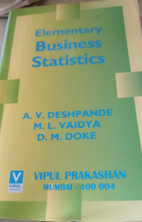 Image of Elementary Business Statistics