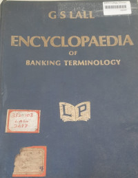Image of Encyclopaedia Of Banking Terminology