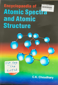 Image of 1 Encyclopedia Of Atomic Spectra And Atomic Structure