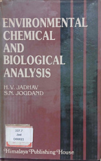 Image of ENVIRONMENTAL CHEMICAL AND  BIOLOGICAL ANALYSIS