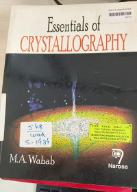 Image of Essentials of Crystallography