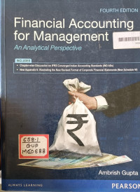 Image of Financial Accounting For Management An Analytical Perspective