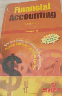 Image of Financial Accounting T.Y.B.Com Volume-II