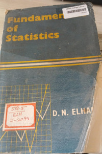 Image of Fundamental Of Statistics