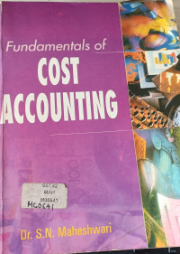 Image of Fundamentals Of Cost Accounting