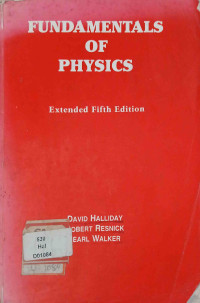 Image of Fundamentals of physics