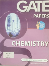 Image of GATE Papers Chemistry