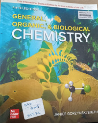 Image of General Organic, & Biological Chemistry