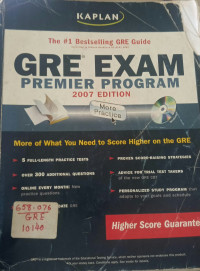 Image of GRE Exam Premier Program