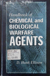 Image of Handbook of CHEMICAL and  BIOLOGICAL WARFARE AGENTS