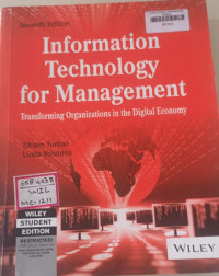 Image of Information Technology for Management