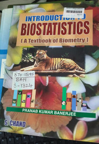 Image of Introduction to Biostatistics