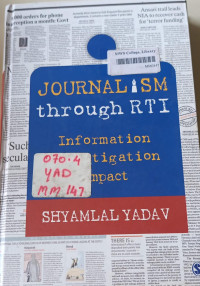 Image of journalism through RTI