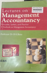 Image of Lectures On Management Accountancy