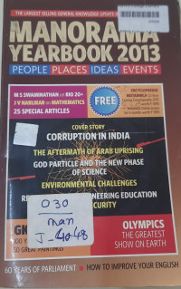 Image of Manorama Yearbook 2013
