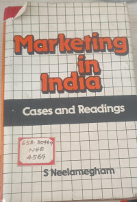 Image of Marketing In India Cases And Reading